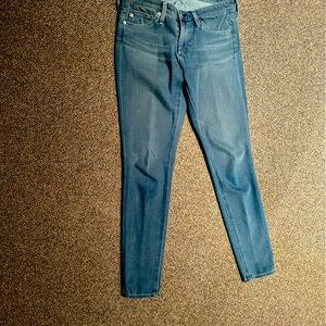 AG The Legging Ankle Super Skinny Blue Size 26